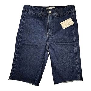 NWT Free People Bermuda Jean Shorts Size 28 Waist